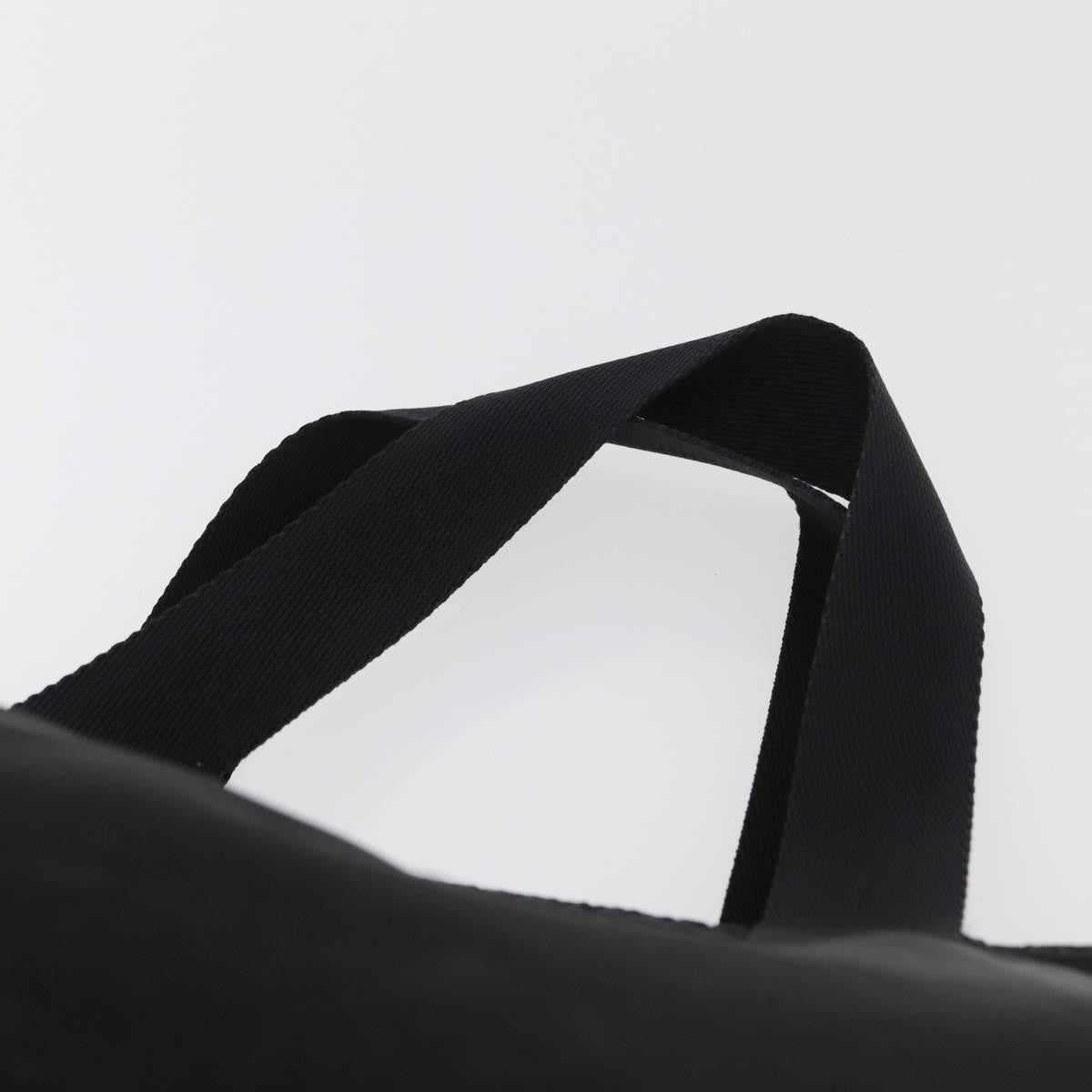 Prada PRADA Tote Bag Nylon Black Silver Authentic bs29615
