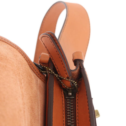 Coach Coach Body Bag Leather Brown Authentic am10204