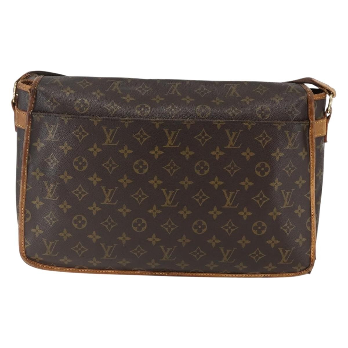 Louis Vuitton LOUIS VUITTON Monogram Gibeciere GM Shoulder Bag M42246 LV Authentic ka2622
