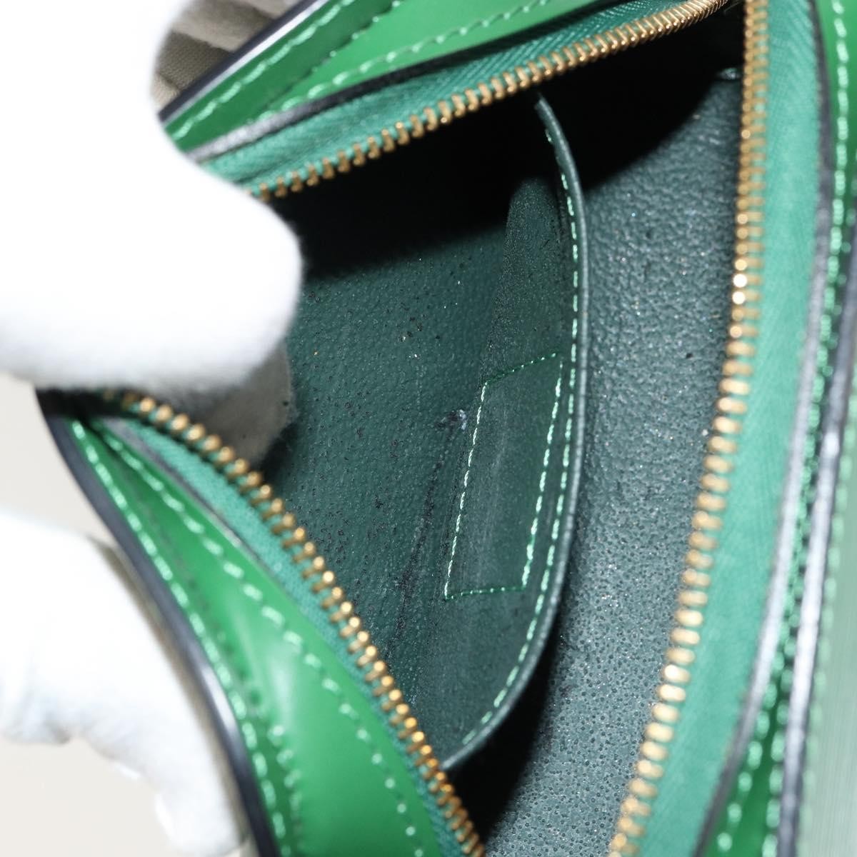 Louis Vuitton LOUIS VUITTON Epi Dauphine PM Cosmetic Pouch Green M48444 LV Authentic BA12760 Bag