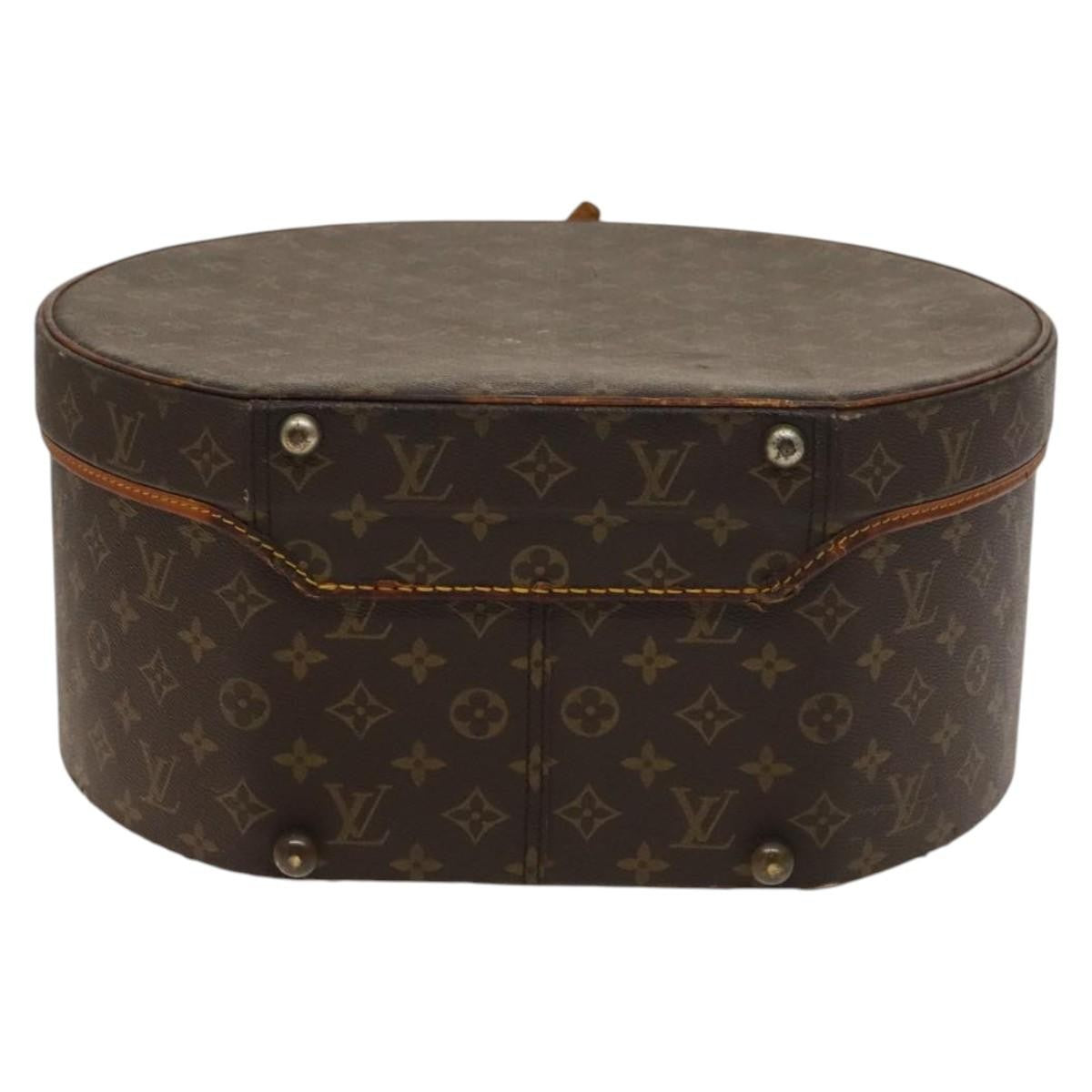 Louis Vuitton LOUIS VUITTON Monogram Hat Case Boite Chapeau 40 M23624 LV Authentic 136230 Bag