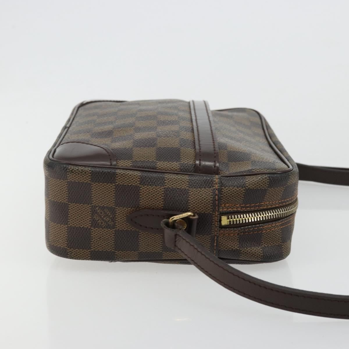 Louis Vuitton LOUIS VUITTON Damier Ebene Trocadero 27 Shoulder Bag SPO N48085 LV Authentic 180428