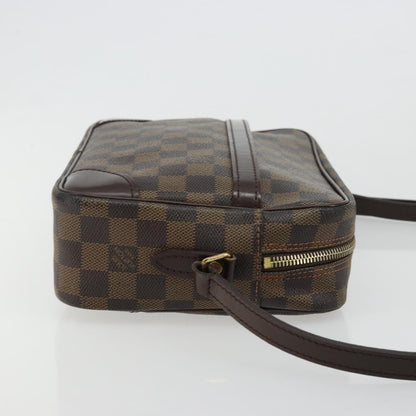Louis Vuitton LOUIS VUITTON Damier Ebene Trocadero 27 Shoulder Bag SPO N48085 LV Authentic 180428