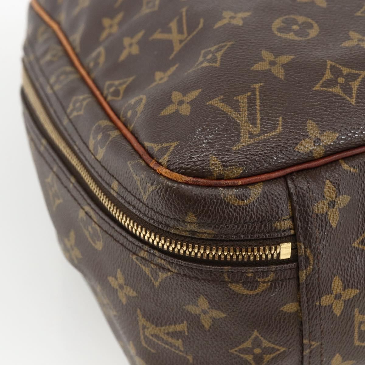 Louis Vuitton LOUIS VUITTON Monogram Excursion Hand Bag M41450 LV Authentic BA11094
