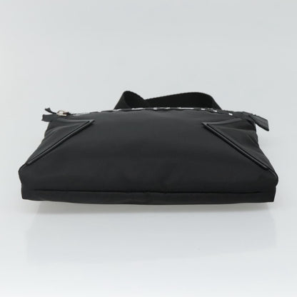 Givenchy GIVENCHY Shoulder Bag Nylon Black Silver Authentic bs23553