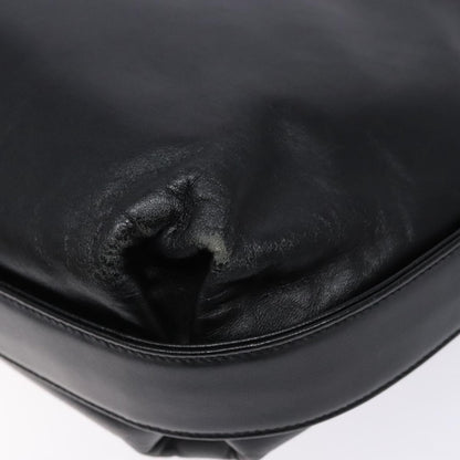 Givenchy GIVENCHY Shoulder Bag Leather Black Gold Authentic bs28533