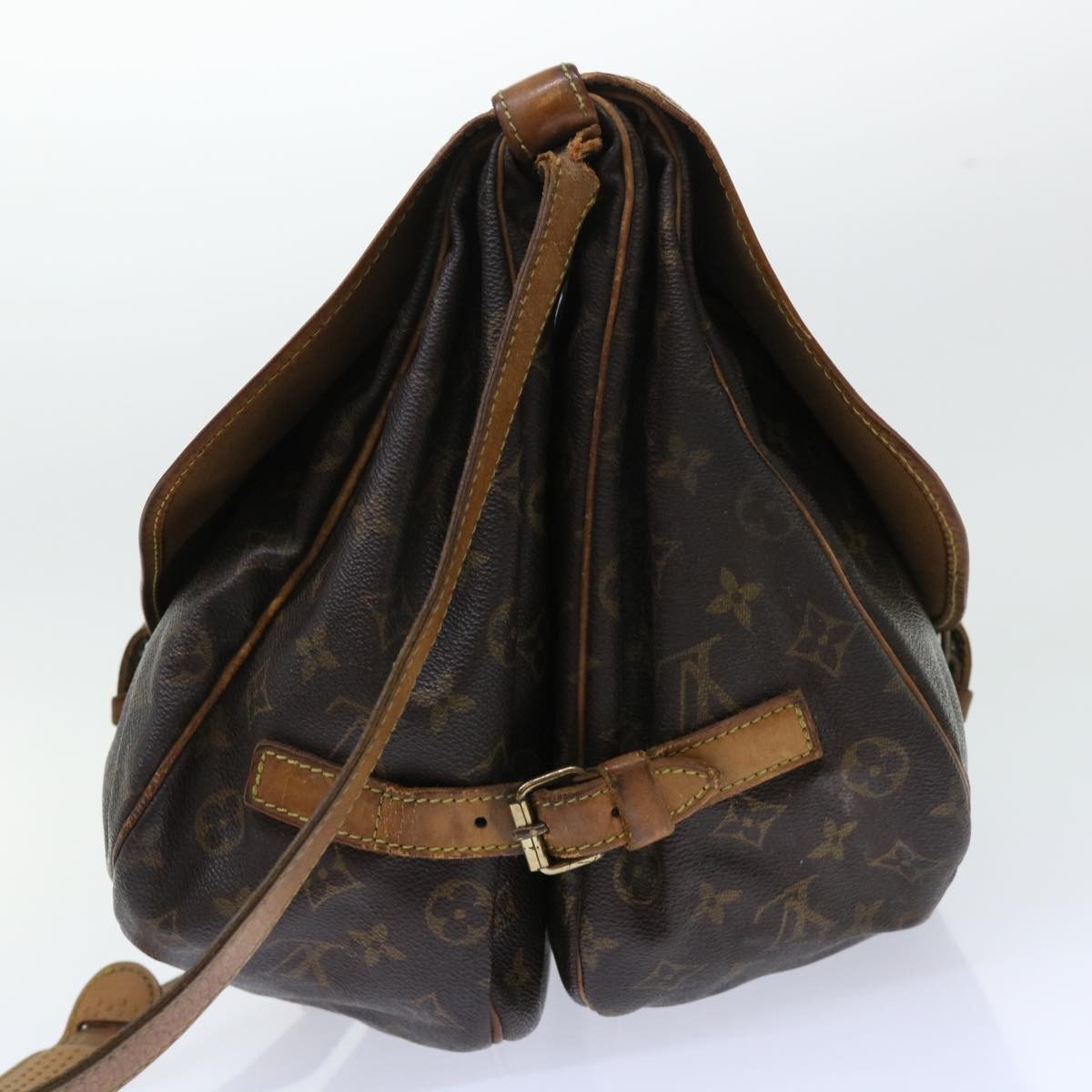 Louis Vuitton LOUIS VUITTON Monogram Saumur 35 Shoulder Bag M42254 LV Authentic th3916