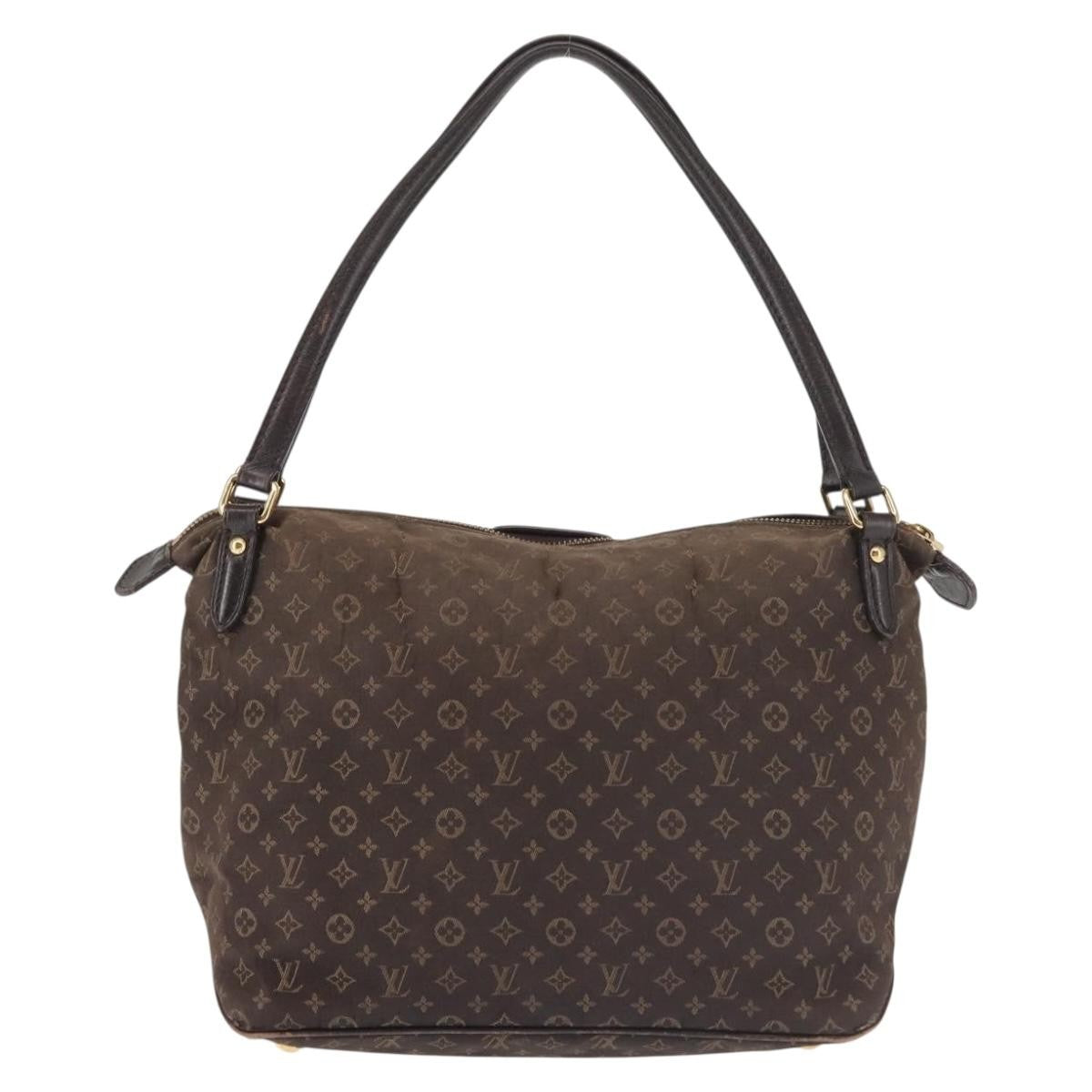 Louis Vuitton LOUIS VUITTON Monogram Idylle Ballad PM Tote Bag Dark Brown M40573 Authentic 144172