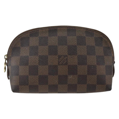 Louis Vuitton LOUIS VUITTON Damier Ebene Pochette Cosmetic PM Pouch N47516 LV Authentic 168508 Bag