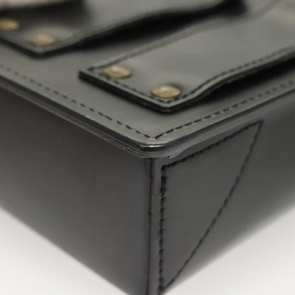 Louis Vuitton LOUIS VUITTON Pister Shoulder Bag Leather Black M92222 LV Authentic bs26496