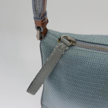 Prada PRADA Sports Shoulder Bag Canvas Blue Authentic bs21360