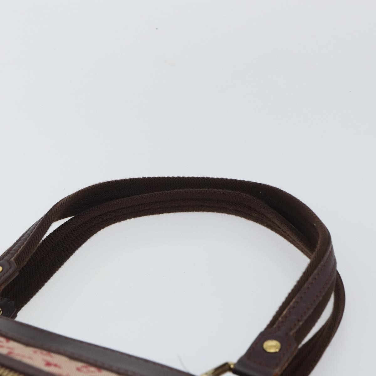 Louis Vuitton LOUIS VUITTON Monogram Mini Lucille PM Hand Bag Red M92678 LV Authentic BA9329