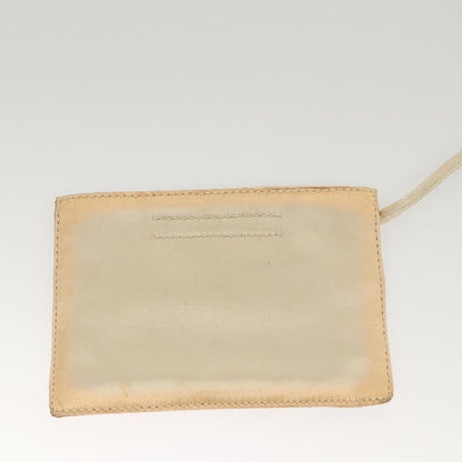 Prada PRADA Hand Bag Vinyl Clear Beige Authentic 118773