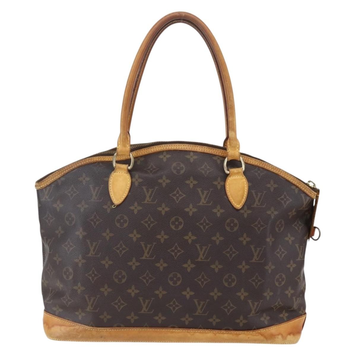 Louis Vuitton LOUIS VUITTON Monogram Lockit Horizontal Hand Bag M40104 LV Authentic 150160
