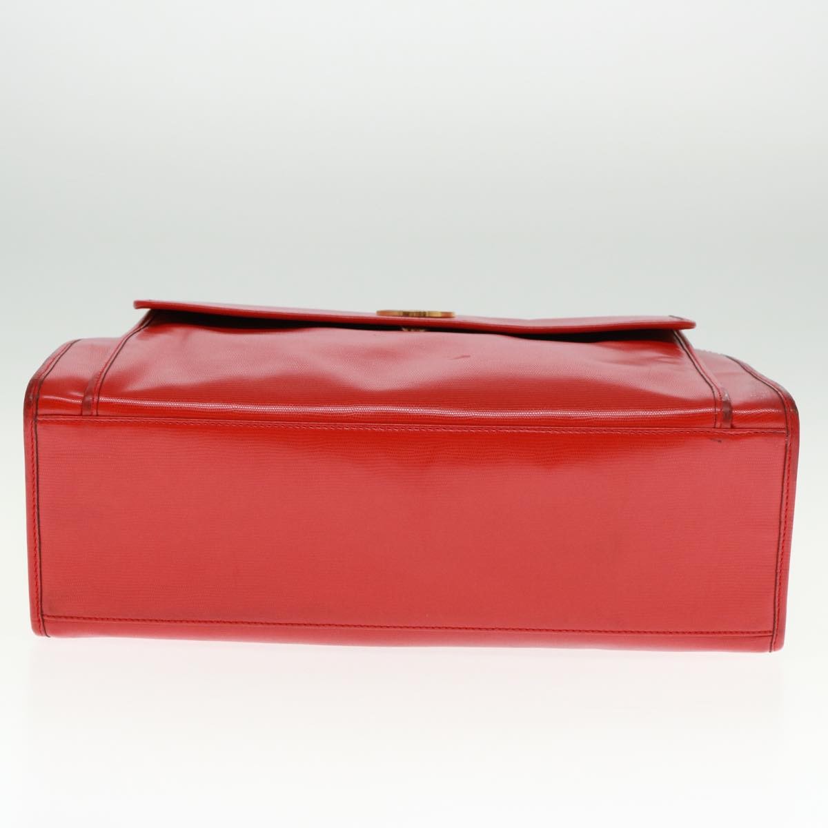 Celine CELINE Shoulder Bag Leather Red Authentic bs15049