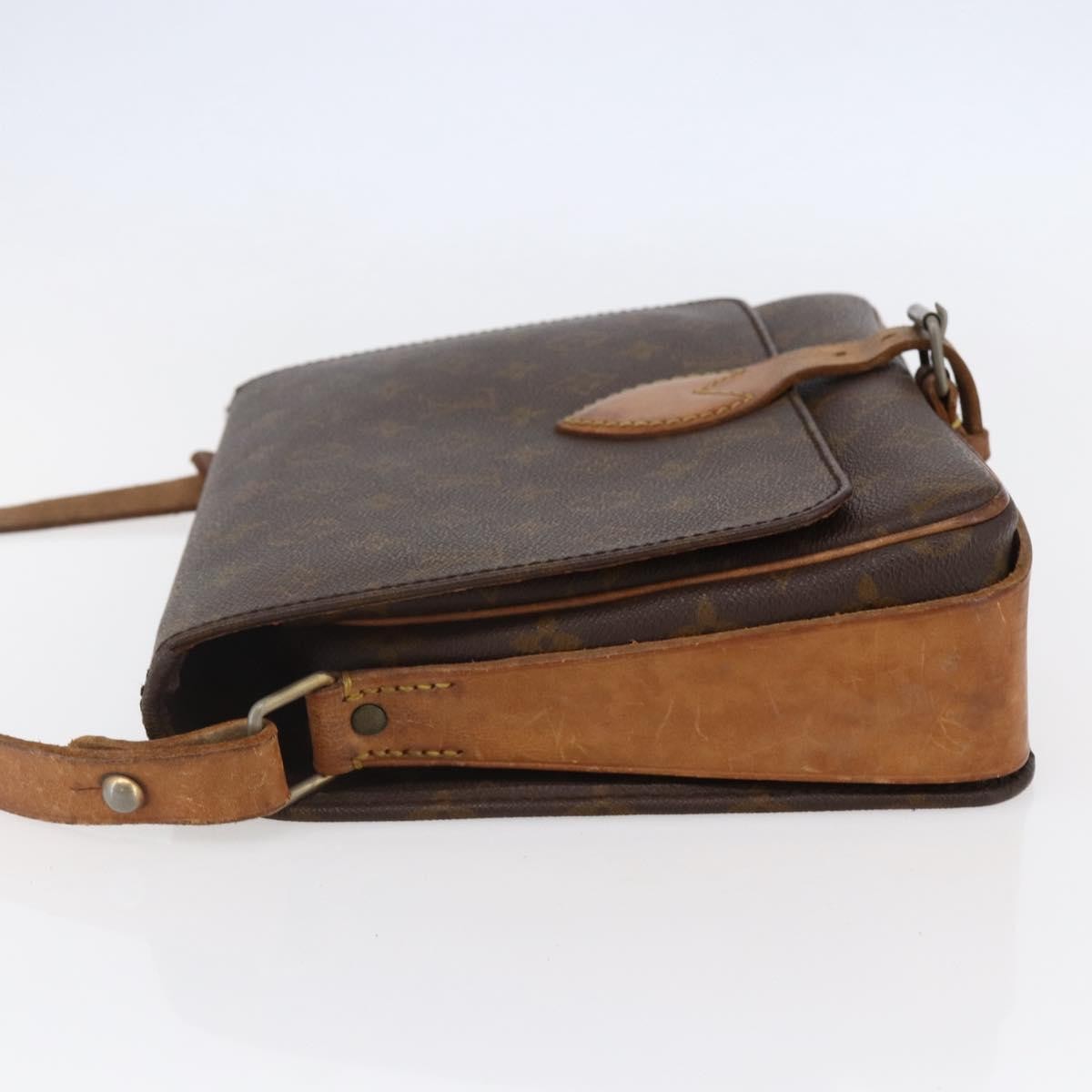 Louis Vuitton LOUIS VUITTON Monogram Cartouchiere GM Shoulder Bag Vintage M51252 Authentic 145229