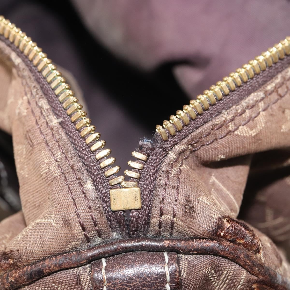 Louis Vuitton LOUIS VUITTON Mini Lin Speedy Bandouliere 30 Bag Brown M95224 Authentic BA9878