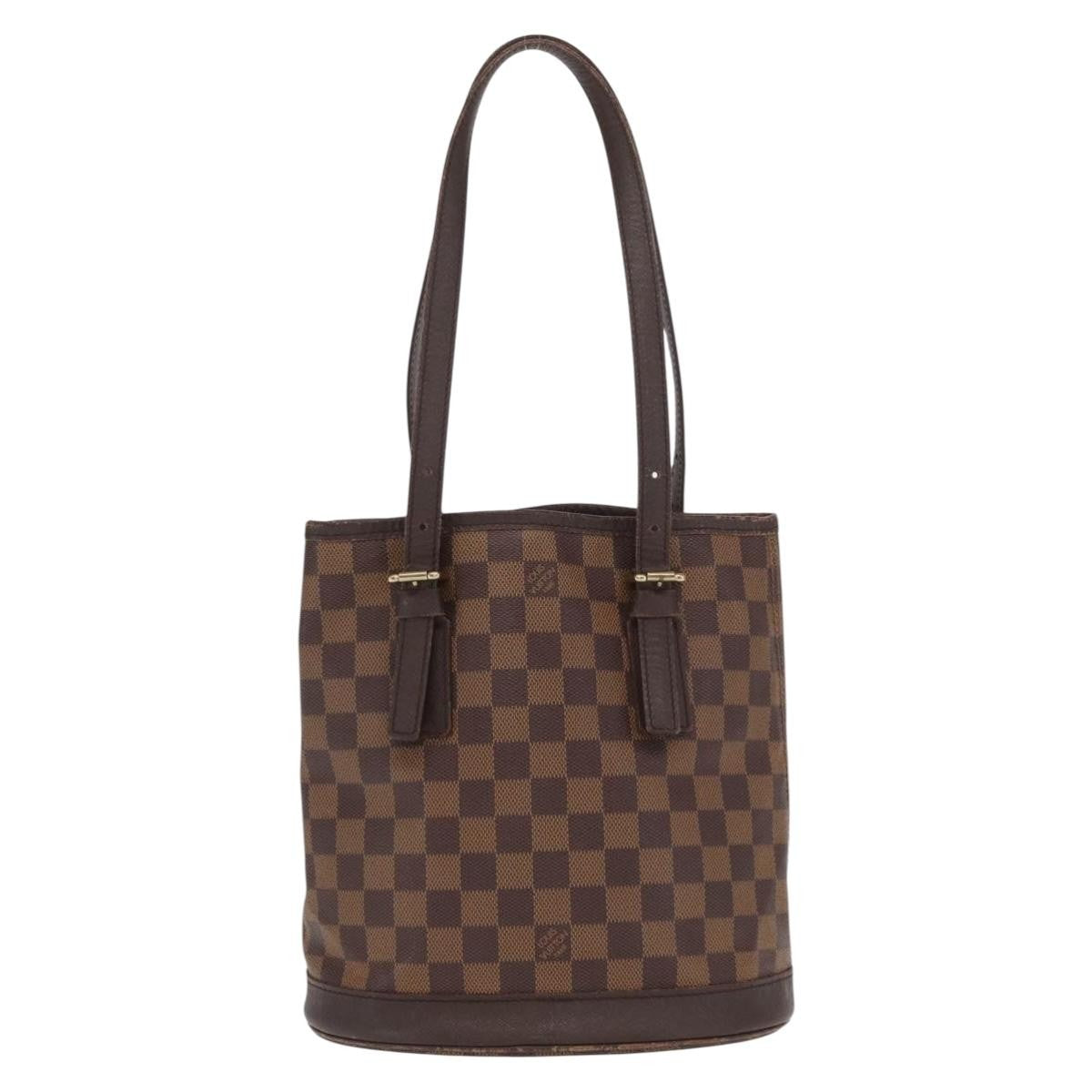 Louis Vuitton LOUIS VUITTON Damier Ebene Marais Shoulder Bag N42240 LV Authentic BA10212