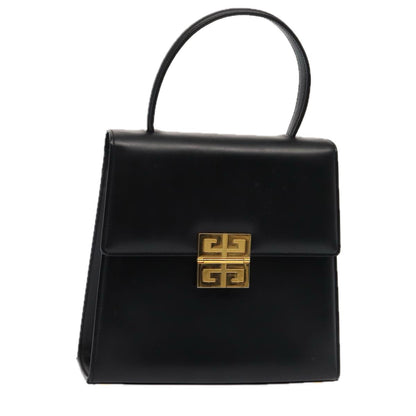 Givenchy GIVENCHY Hand Bag Leather Black Authentic am6590