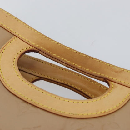 Louis Vuitton LOUIS VUITTON Vernis Stillwood Vertical Hand Bag Noisette M91364 LV Authentic gh952