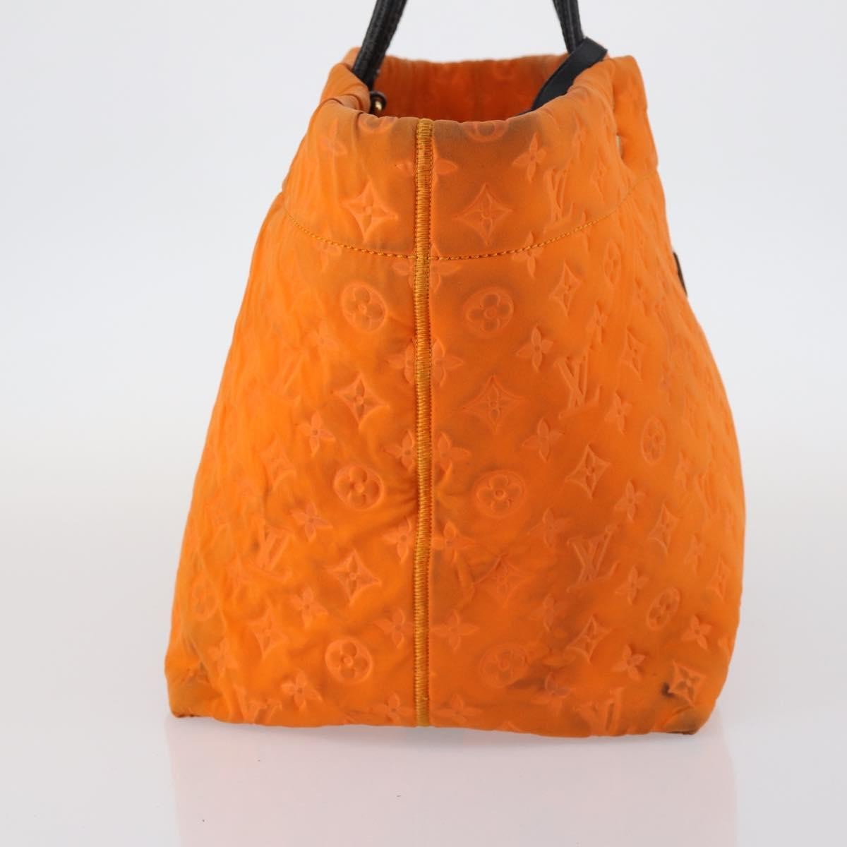 Louis Vuitton LOUIS VUITTON Cruise Line Scuba MM Tote Bag Orange M92803 LV Authentic 144674