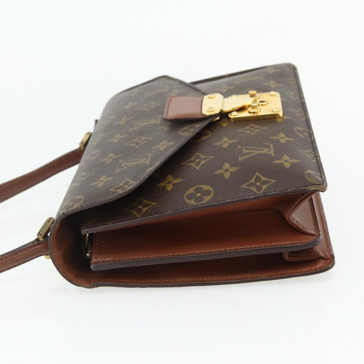 Louis Vuitton LOUIS VUITTON Monogram Concorde Hand Bag M51190 LV Authentic YKZ1542