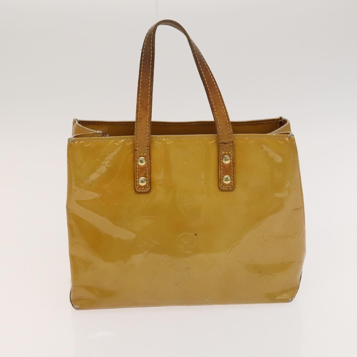 Louis Vuitton LOUIS VUITTON Taiga Vernis Shoulder Bag 2 Set Beige Gray LV Authentic 127248