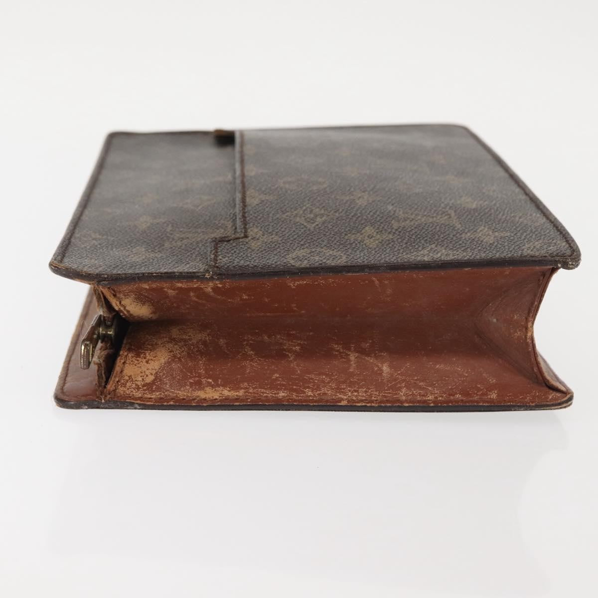 Louis Vuitton LOUIS VUITTON Monogram Pochette Homme Clutch Bag M51795 LV Authentic 142513
