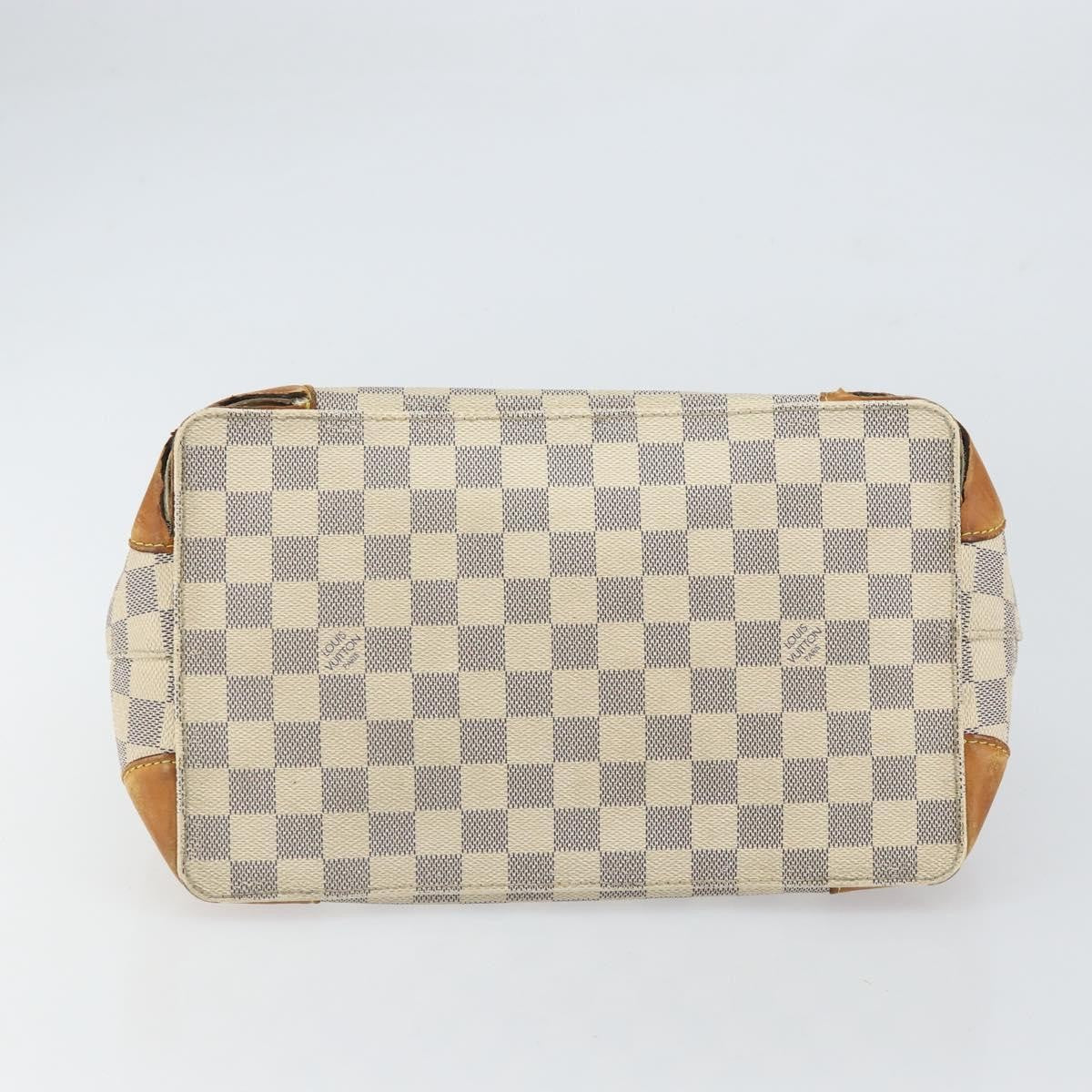 Louis Vuitton LOUIS VUITTON Damier Azur Hampstead PM Tote Bag N51207 LV Authentic 162093