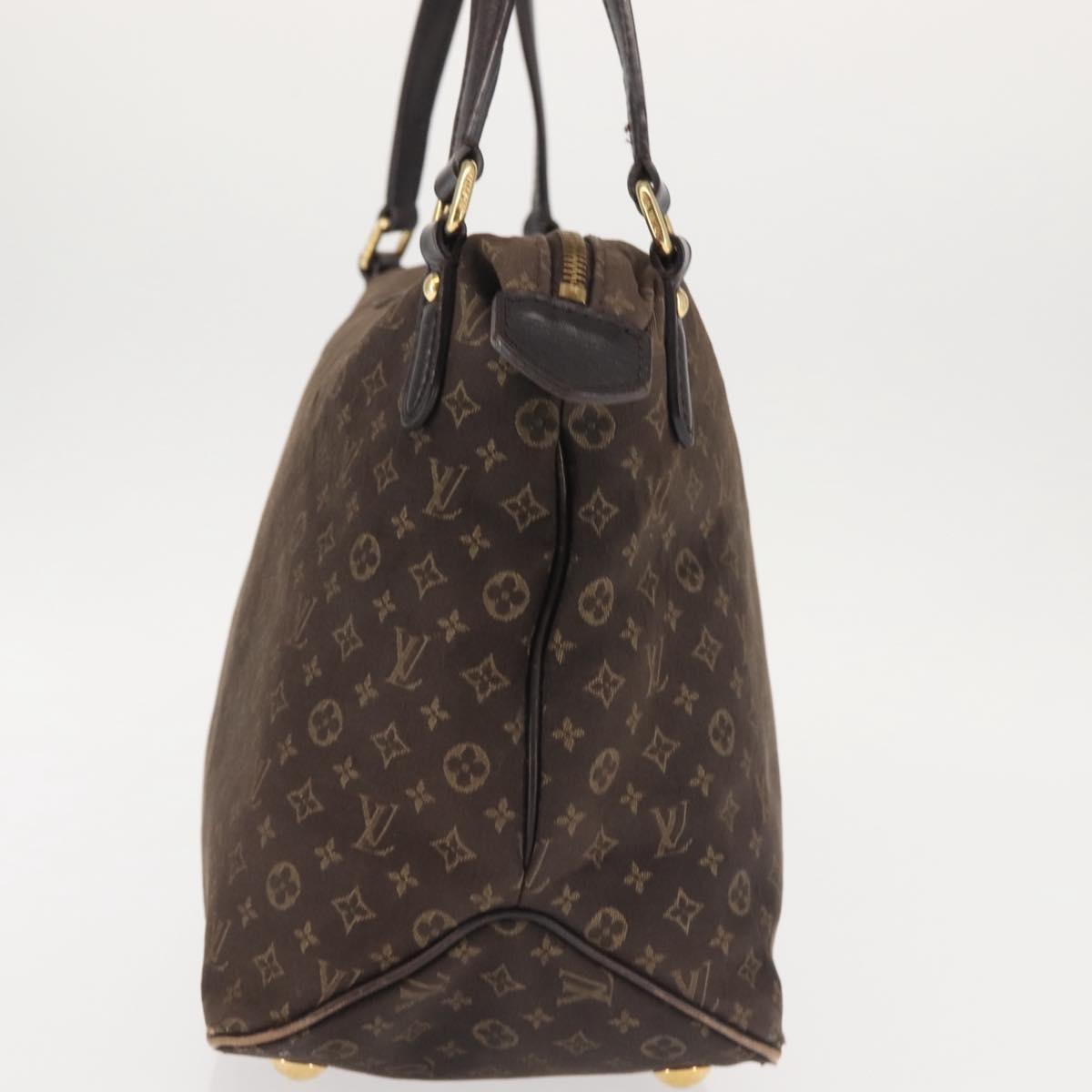 Louis Vuitton LOUIS VUITTON Monogram Idylle Ballad PM Tote Bag Dark Brown M40573 Authentic 144172