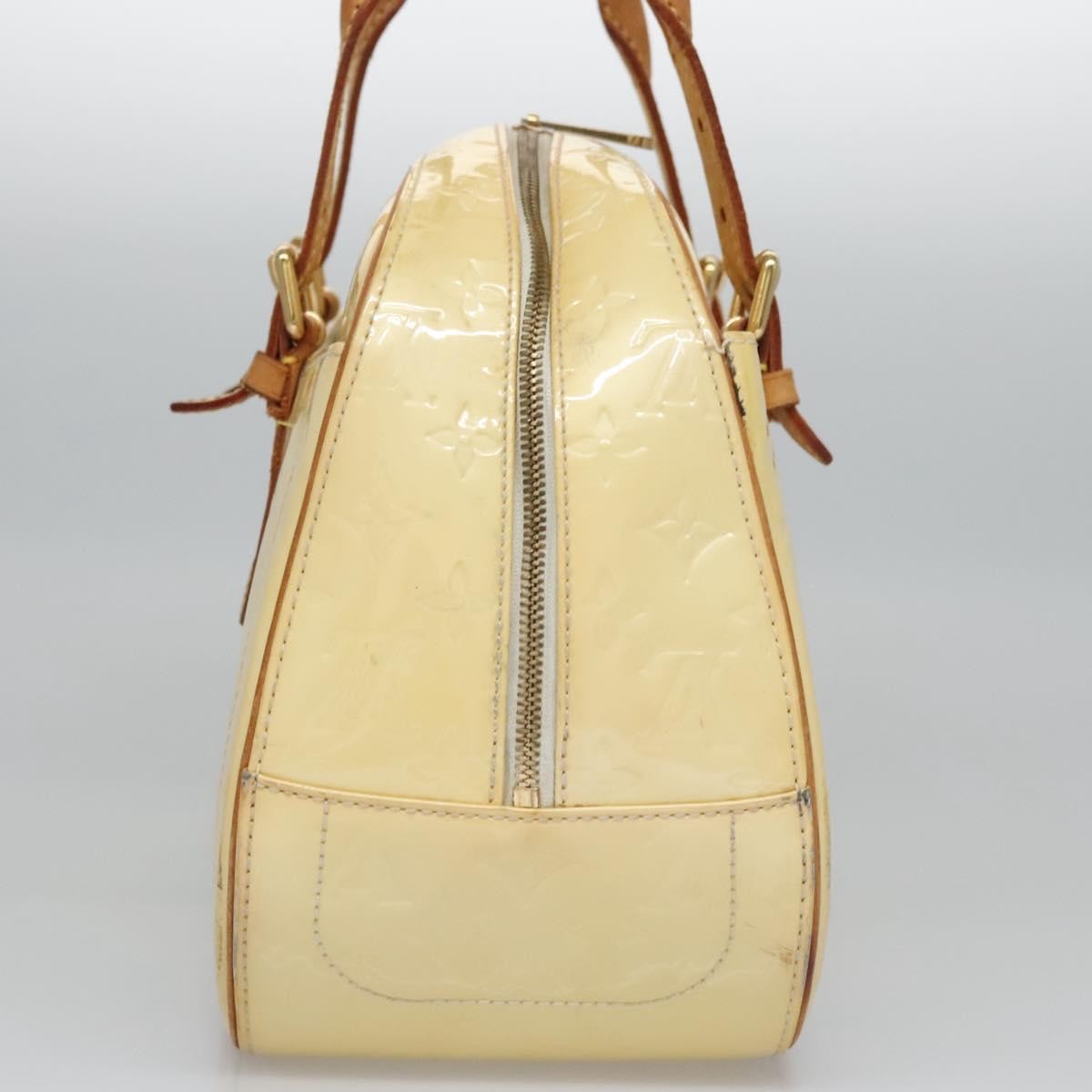 Louis Vuitton LOUIS VUITTON Monogram Vernis Summit Drive Hand Bag Perle M93514 LV Authentic EC278