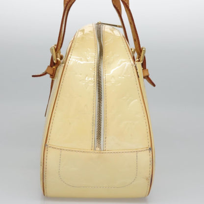 Louis Vuitton LOUIS VUITTON Monogram Vernis Summit Drive Hand Bag Perle M93514 LV Authentic EC278