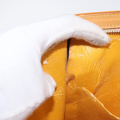 Louis Vuitton LOUIS VUITTON Monogram Vernis Forsyth Hand Bag Jaune M91112 LV Authentic mr2024