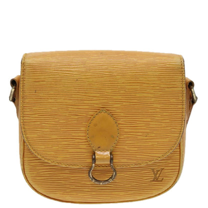 Louis Vuitton LOUIS VUITTON Epi Saint Cloud PM Shoulder Bag Yellow M52219 LV Authentic 83031