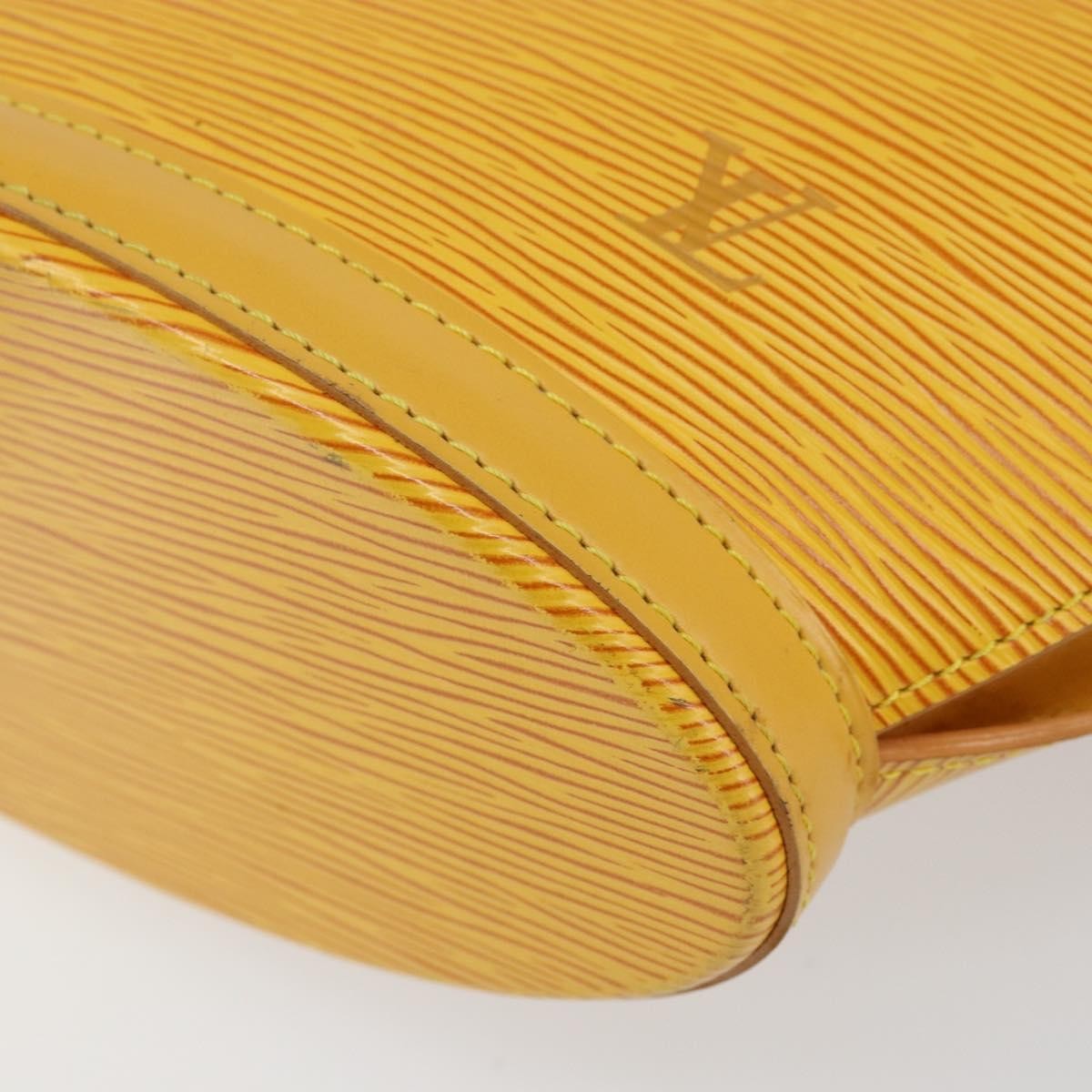 Louis Vuitton LOUIS VUITTON Epi Saint Jacques Hand Bag Yellow M52279 LV Authentic bs29292