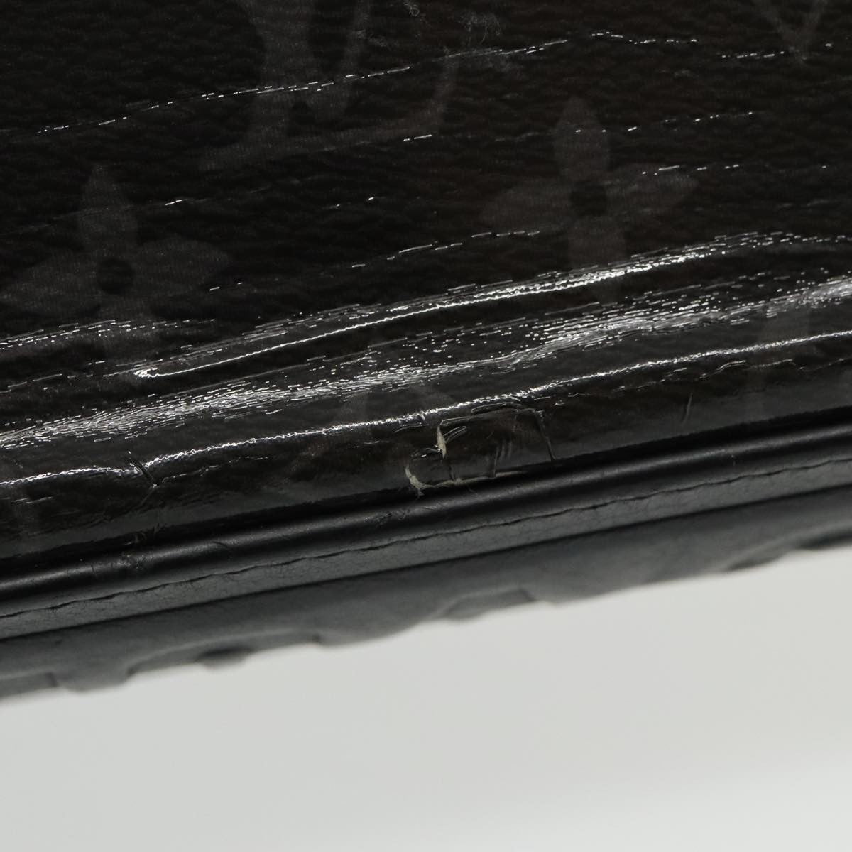 Louis Vuitton LOUIS VUITTON Eclipse Glaze Pochette Cosmos Clutch Bag M63373 LV Authentic 94116