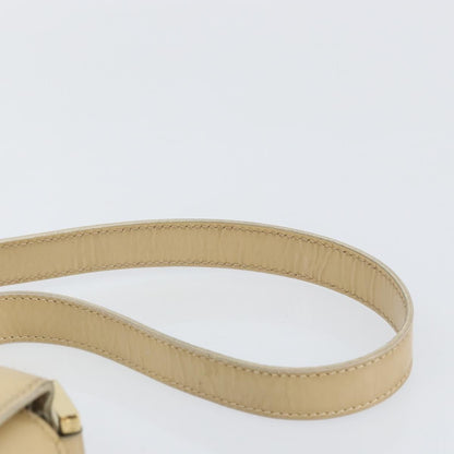 Gucci GUCCI Shoulder Bag Patent leather Beige Gold 007 2113 0278 Authentic bs30927