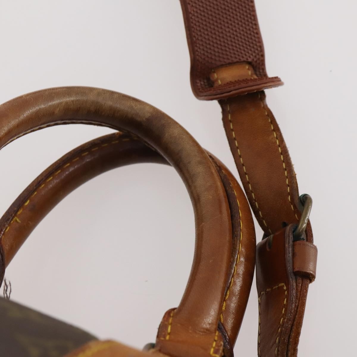 Louis Vuitton LOUIS VUITTON Monogram Keepall Bandouliere 45 Boston Bag M41418 LV Authentic 178190