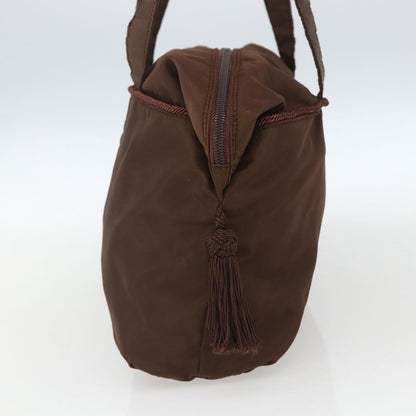 Prada PRADA Shoulder Bag Nylon Brown Authentic 162341