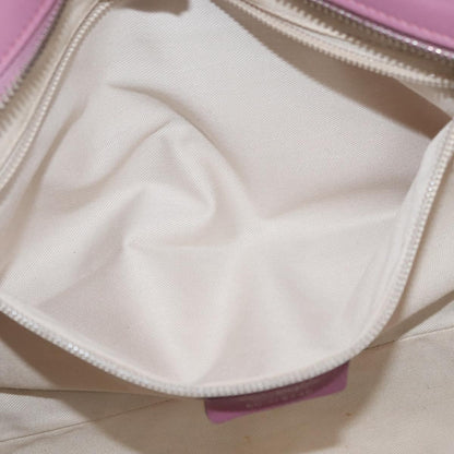 Salvatore Ferragamo Salvatore Ferragamo Gancini Tote Bag Leather Pink Silver Authentic BAZ427