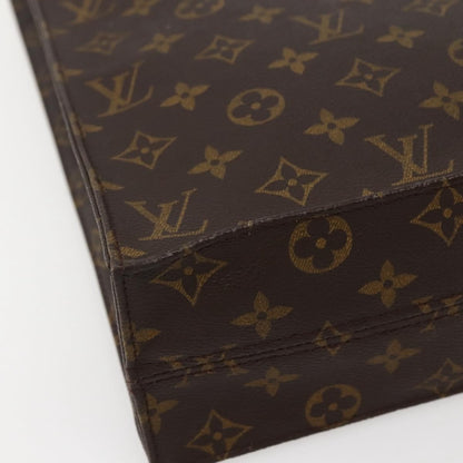 Louis Vuitton LOUIS VUITTON Monogram Sac Plat Hand Bag M51140 LV Authentic 143141