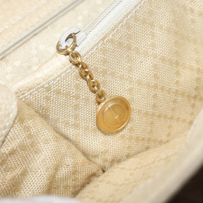 Gucci GUCCI Bamboo Tote Bag Suede 2way Beige 002 2855 0322 0 Authentic 77226