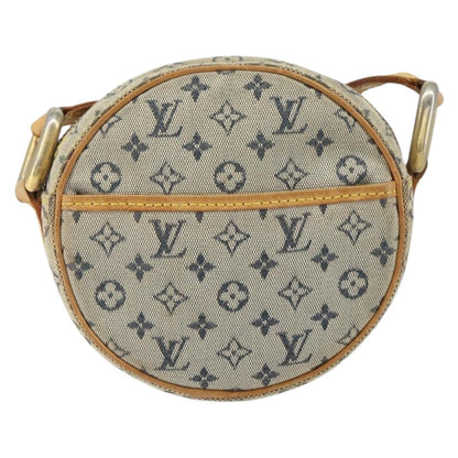 Louis Vuitton LOUIS VUITTON Monogram Mini Jeanne PM Shoulder Bag Blue M92001 LV Authentic 164196