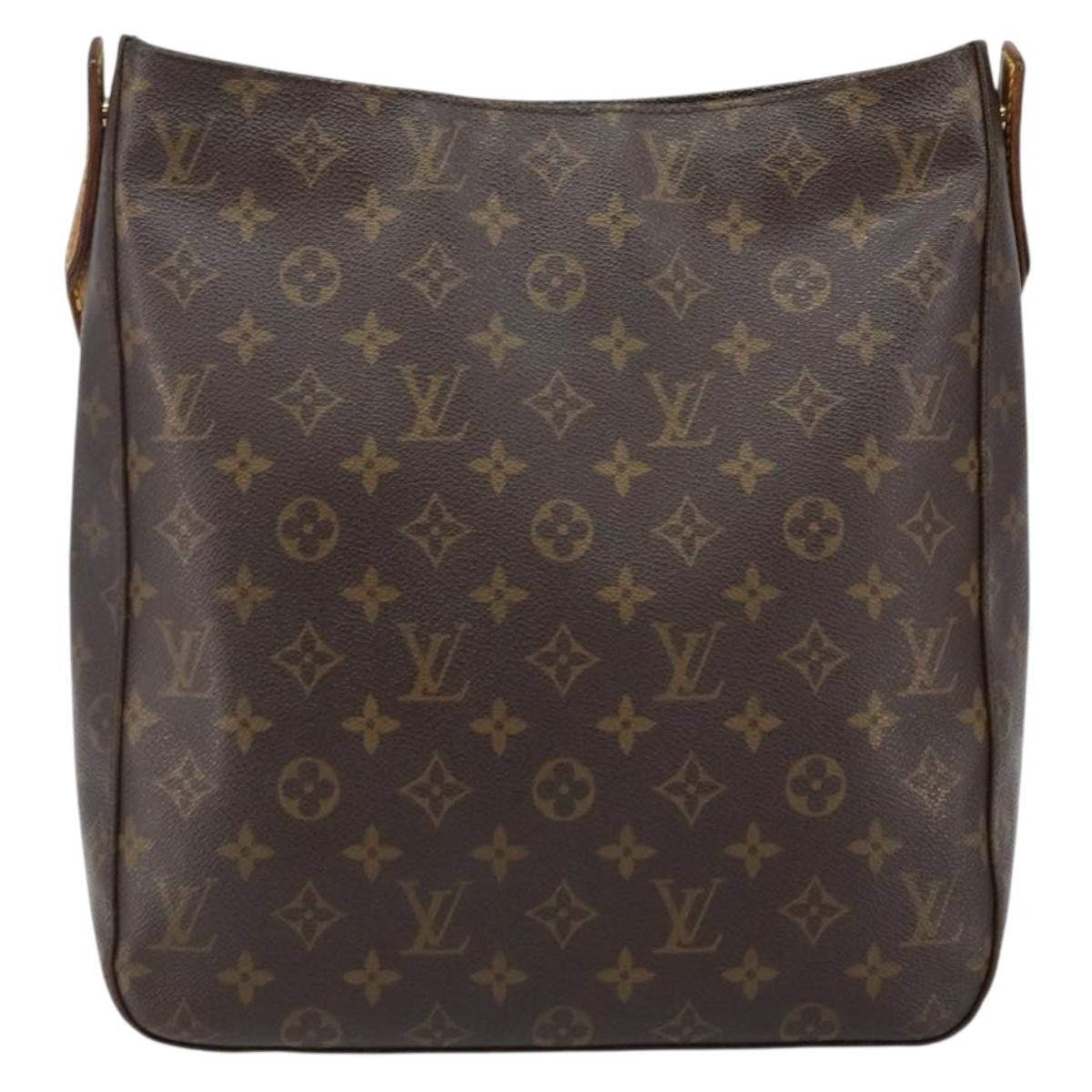 Louis Vuitton LOUIS VUITTON Monogram Looping GM Shoulder Bag M51145 LV Authentic BA5893