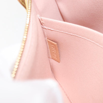 Louis Vuitton LOUIS VUITTON Vernis Pochette Accessoires Rose Angelique M90072 LV Authentic ep11176 Bag