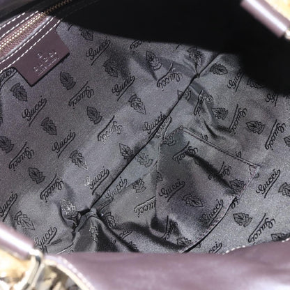 Gucci GUCCI GG Crystal Histeria Bag Coated Canvas 2way Beige Gold 203486 Authentic 154644