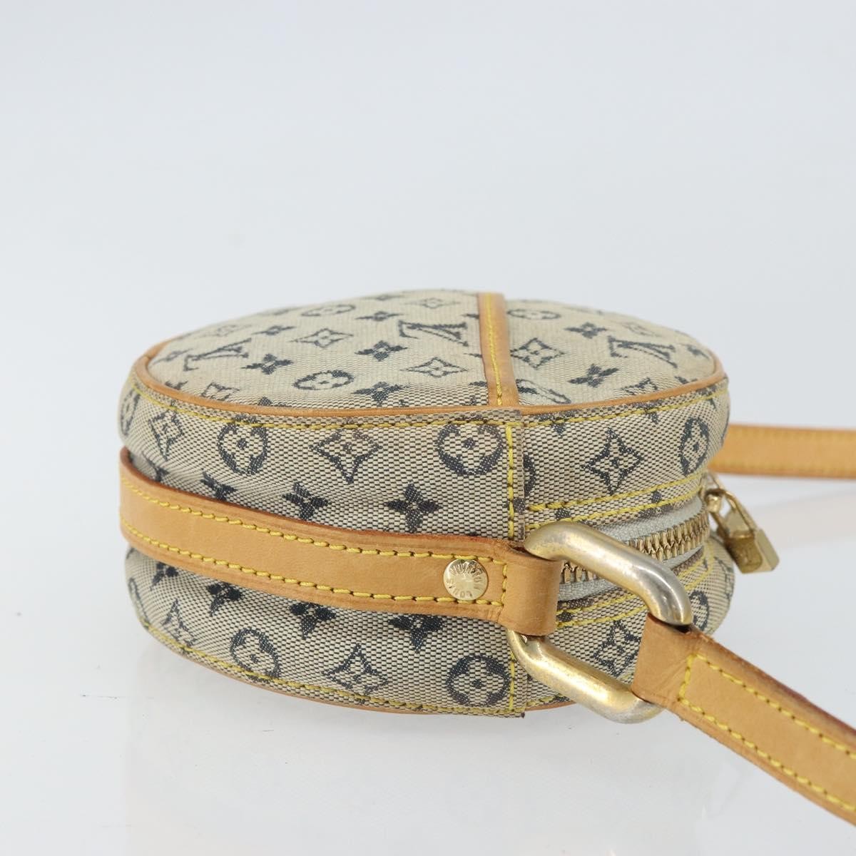Louis Vuitton LOUIS VUITTON Monogram Mini Jeanne PM Shoulder Bag Blue M92001 LV Authentic 164196