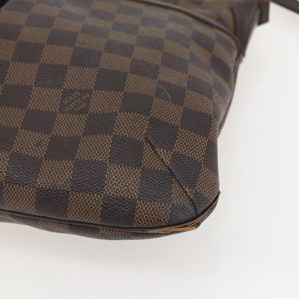 Louis Vuitton LOUIS VUITTON Damier Ebene Bloomsbury PM Shoulder Bag N42251 LV Authentic 160024