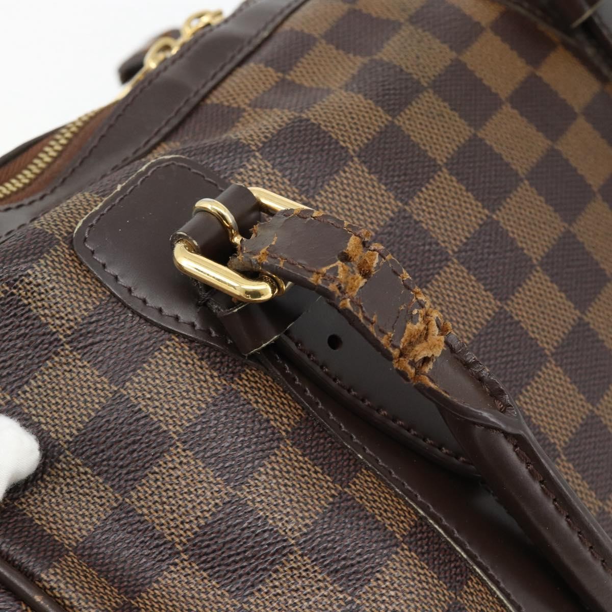 Louis Vuitton LOUIS VUITTON Damier Ebene Berkeley Hand Bag N52000 LV Authentic 180651
