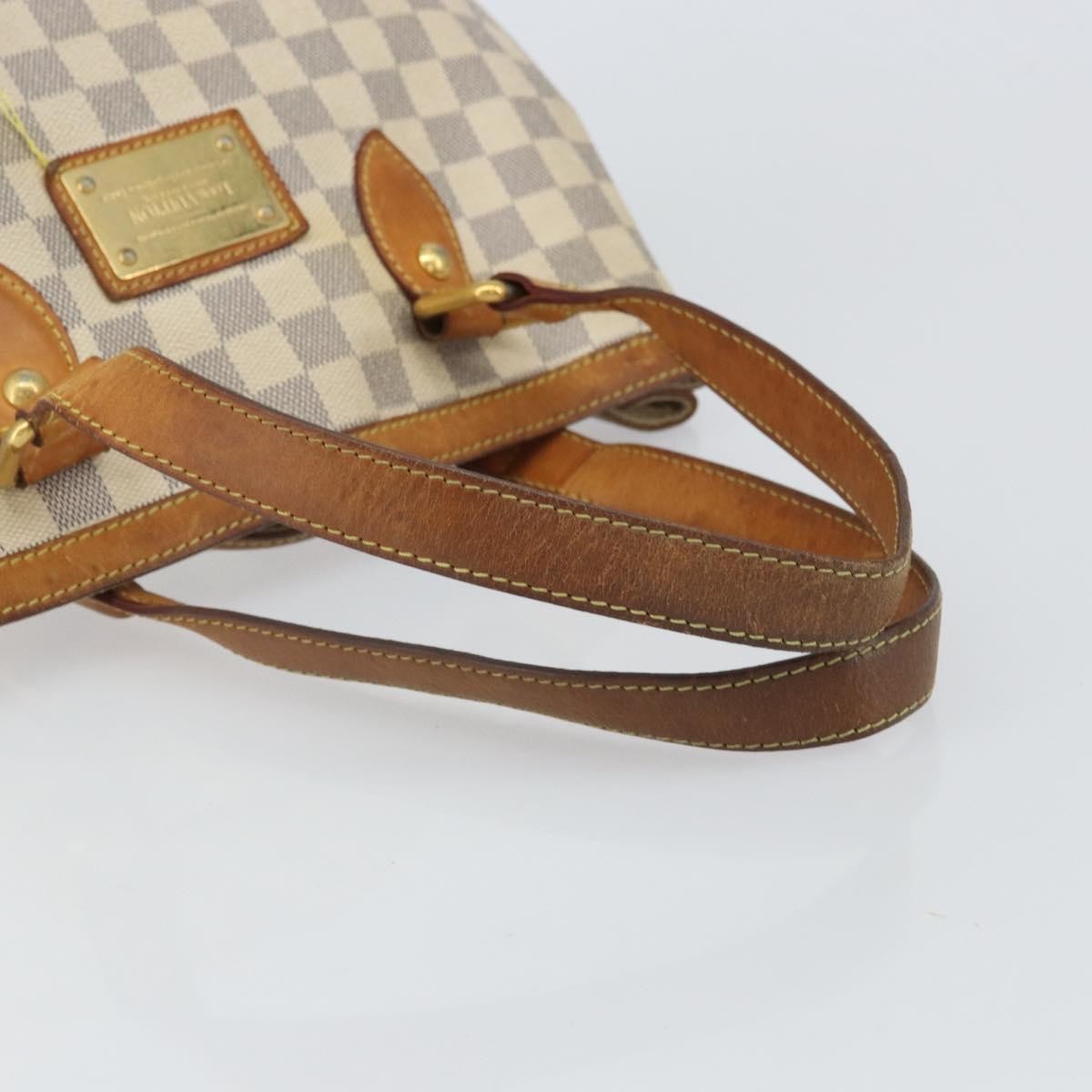 Louis Vuitton LOUIS VUITTON Damier Azur Hampstead PM Tote Bag N51207 LV Authentic 162093